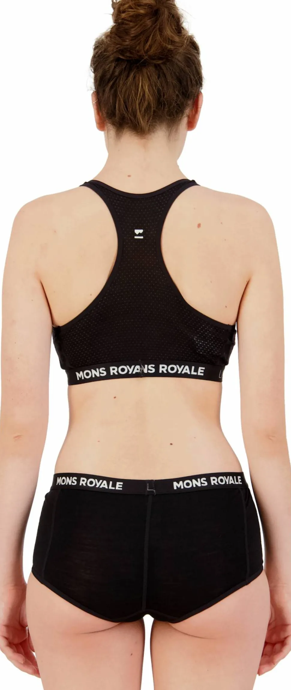 Mons Royale Women's Sierra Sports Bra Black