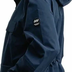 Mountain Works Unisex Utility Hybrid Rain Jacket Dress Blue