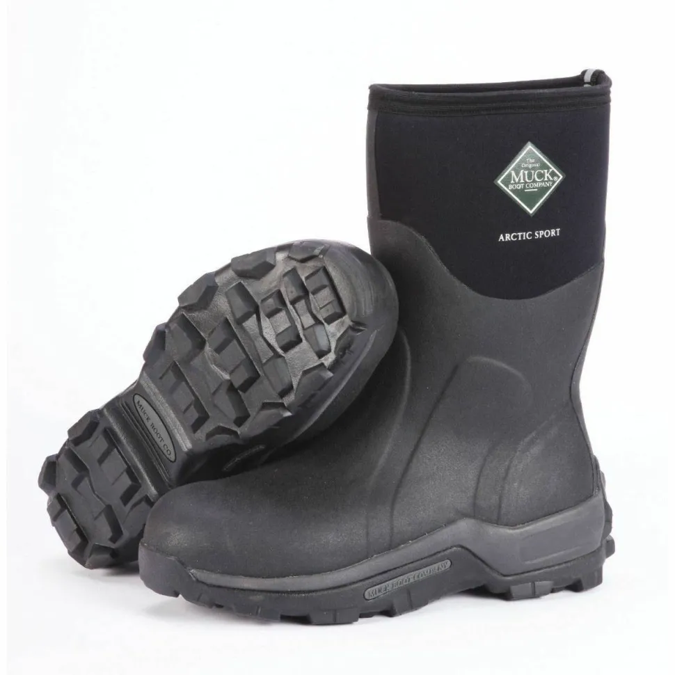 Muck Boot Men's Arctic Sport Mid Black