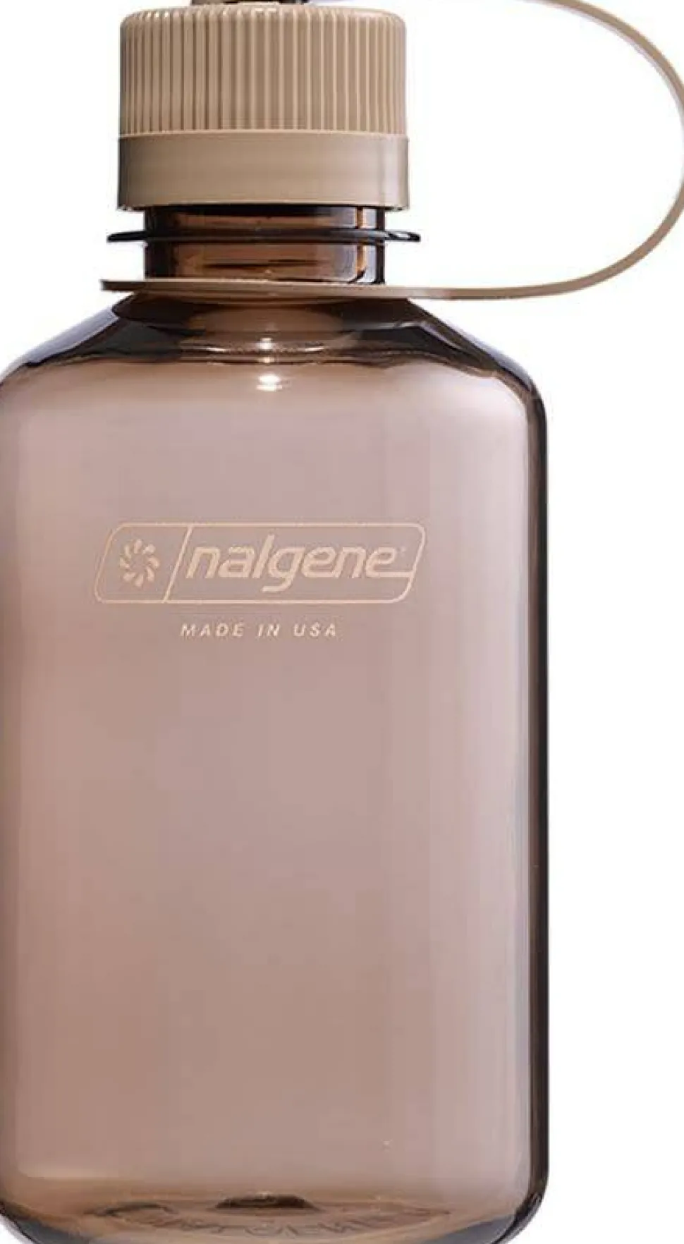 Nalgene 454ml Narrow Mouth Sustain Water Bottle Mocha
