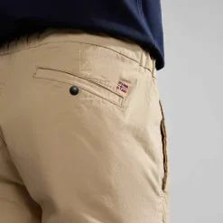 Napapijri Men's Dease Bermuda Shorts Beige Cornstalk