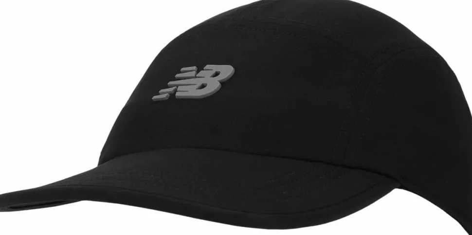 New Balance Men's 5 Panel Performance Hat Black