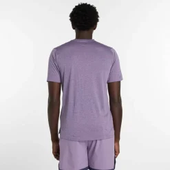 New Balance Men's Athletics T-Shirt Candied Violet Heather