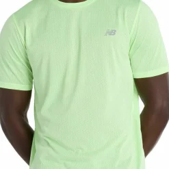 New Balance Men's Athletics T-Shirt Afterglow Heather