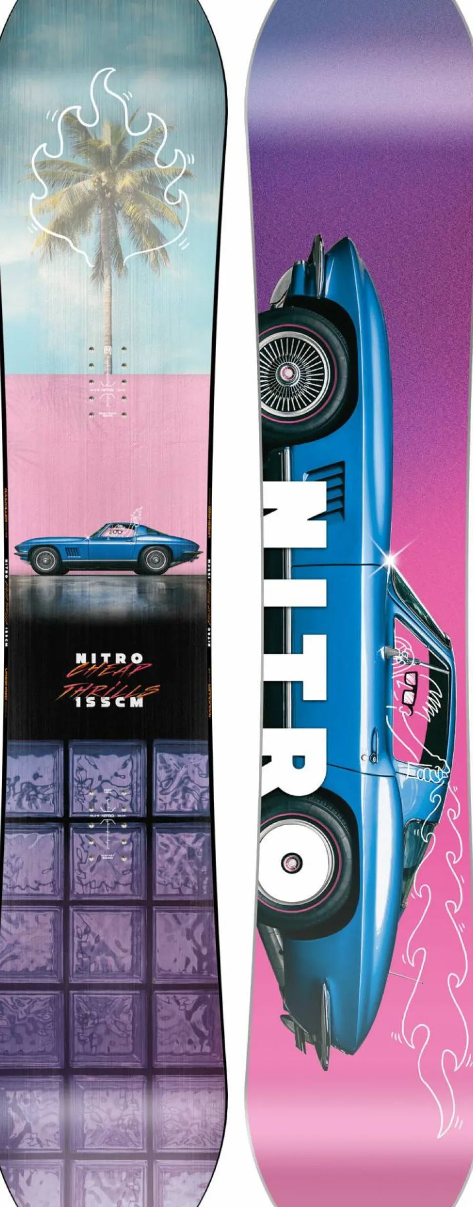 Nitro Men's Cheap Thrills Snowboard Nocolor