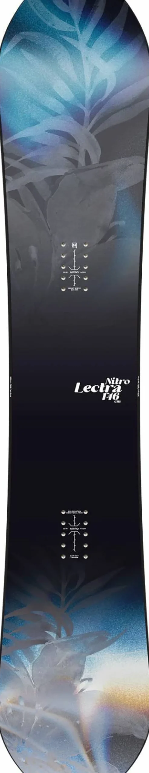 Nitro Women's Lectra Leaf Cam-Out Snowboard Nocolor