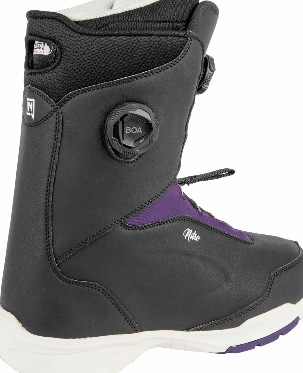 Nitro Women's Scala BOA Black-Purple