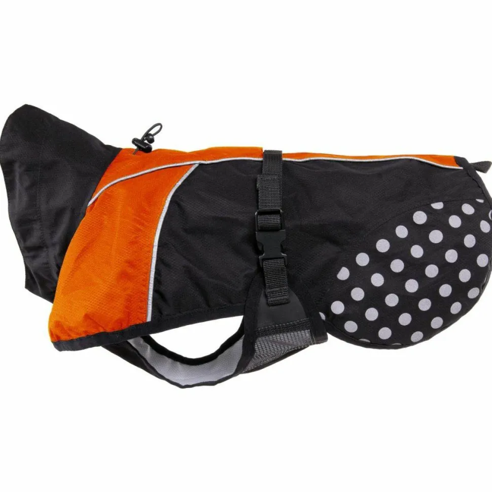 Non-stop Dogwear Beta Pro Raincoat Black/Orange