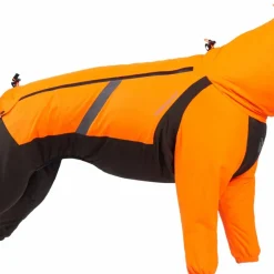 Non-stop Dogwear Fjord Overall Raincoat Orange/black