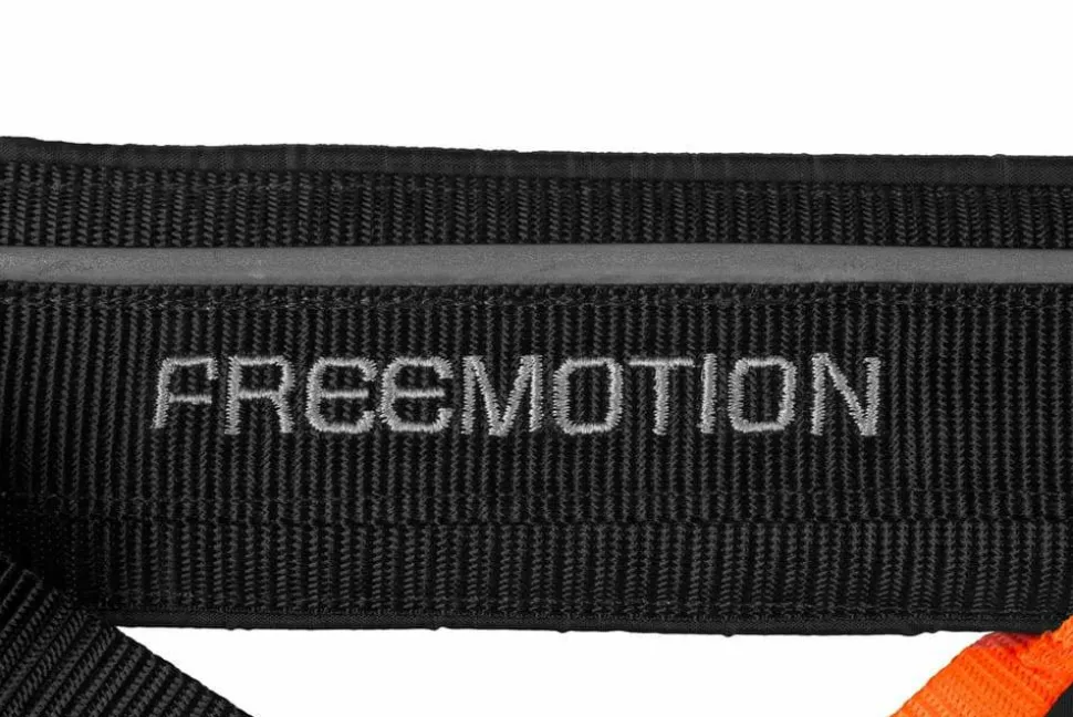Non-stop Dogwear Freemotion Harness 5.0 Size 8 Black/Orange