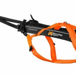 Non-stop Dogwear Freemotion Harness 5.0 Size 8 Black/Orange