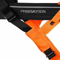 Non-stop Dogwear Freemotion Harness 5.0 Size 7 Black/Orange