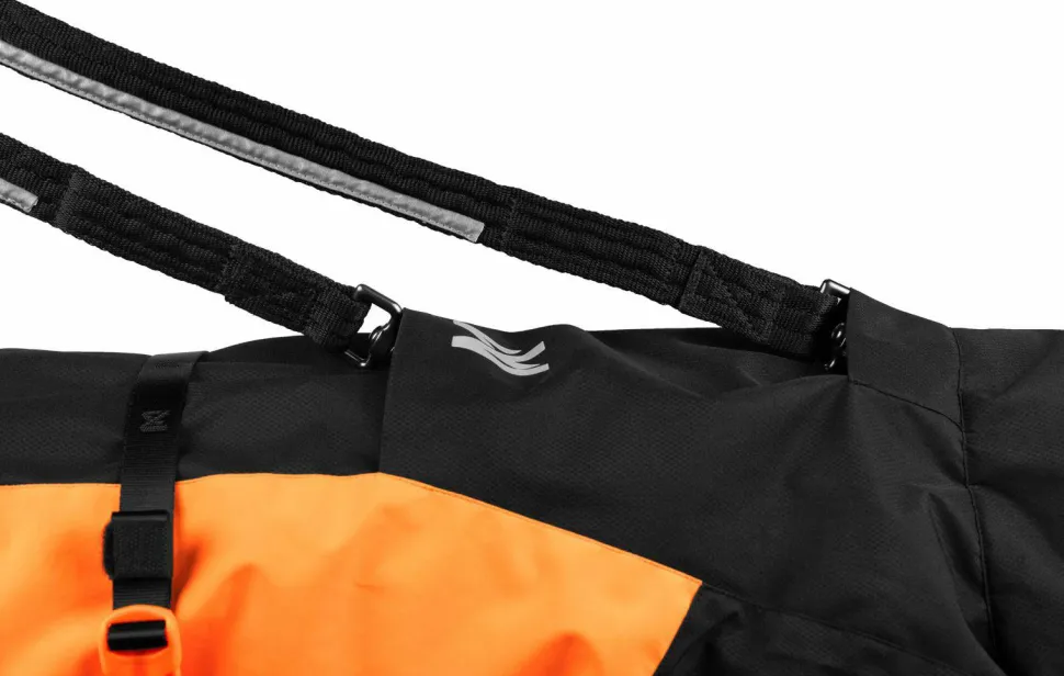 Non-stop Dogwear Glacier Dog Jacket 2.0 - Small Sizes Black/Orange