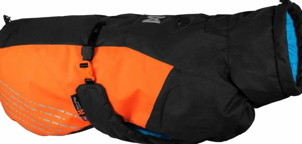 Non-stop Dogwear Glacier Dog Jacket 2.0 - Small Sizes Black/Orange