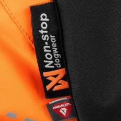 Non-stop Dogwear Glacier Dog Jacket 2.0 - Small Sizes Black/Orange