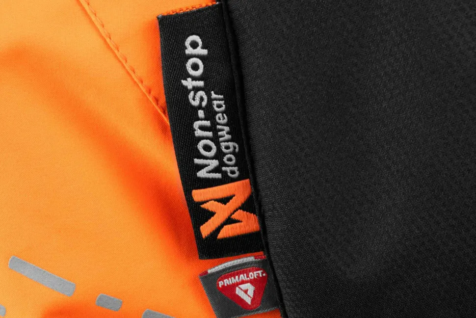 Non-stop Dogwear Glacier Dog Jacket 2.0 - Small Sizes Black/Orange