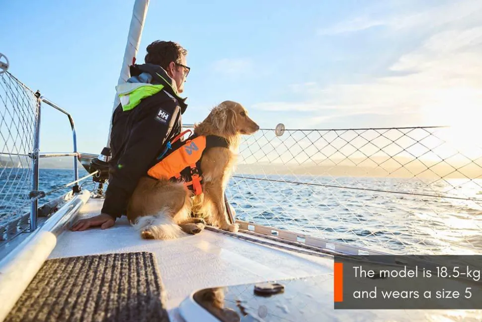 Non-stop Dogwear Protector Life Jacket Size 2-4 Black/Orange