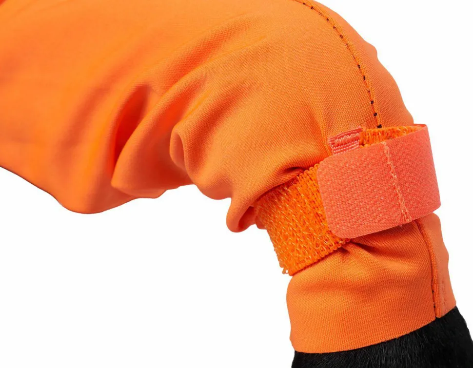 Non-stop Dogwear Protector Dog Suit Male Orange/Black