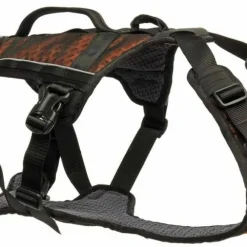 Non-stop Dogwear Rock Harness Long XS Black/Orange