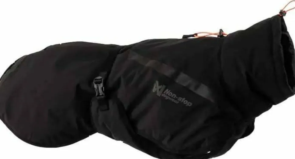 Non-stop Dogwear Trekking Raincoat - Small Sizes Black
