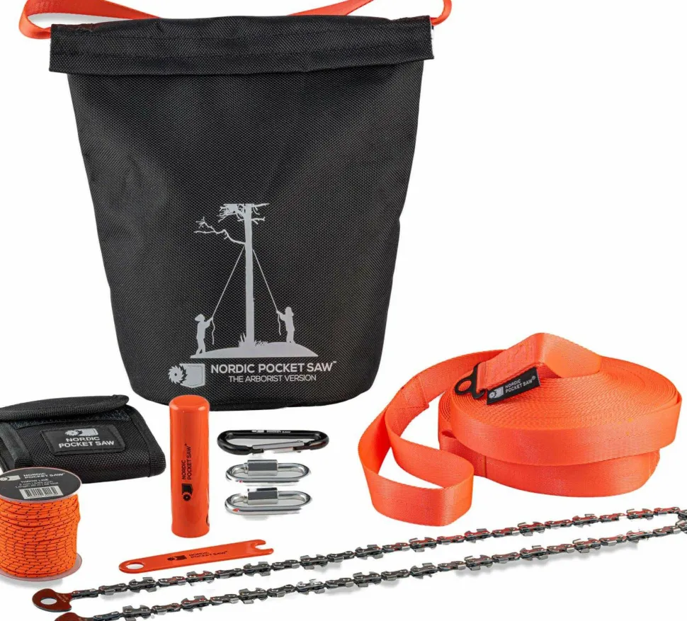 Nordic Pocket Saw Arborist 2 Orange/Black