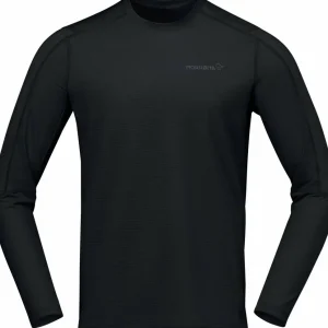 Norrøna Men's Falketind EqualiserUll Long Sleeve Caviar Black