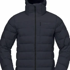 Norrøna Men's Femund Down700 Zip Hood Caviar Black