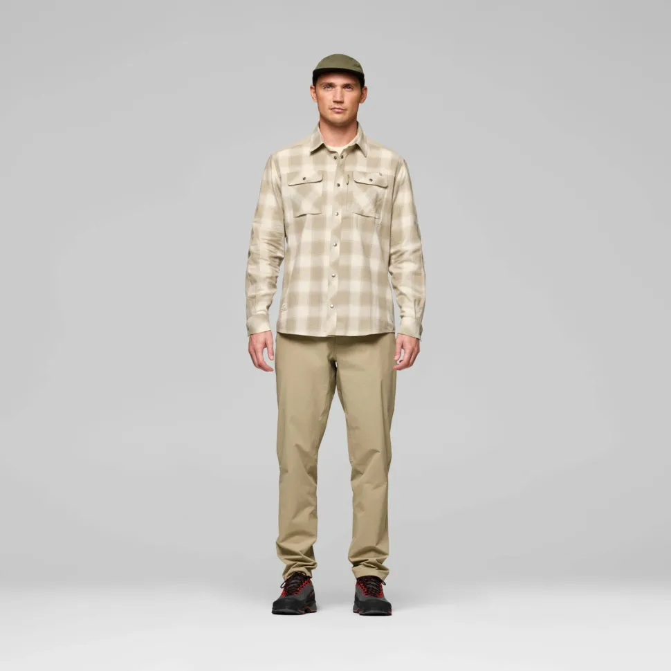 Norrøna Men's Femund Flannel Shirt Oatmeal