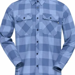 Norrøna Men's Femund Flannel Lightweight Shirt Frozen Fjord
