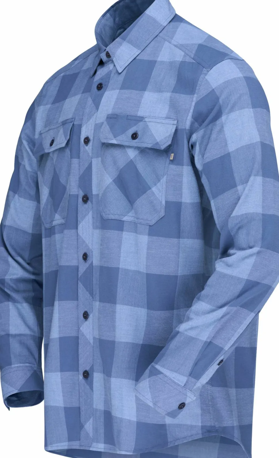 Norrøna Men's Femund Flannel Lightweight Shirt Frozen Fjord