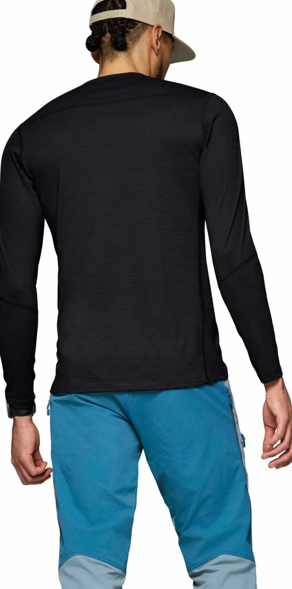 Norrøna Men's Femund PureUll Long Sleeve Caviar Black
