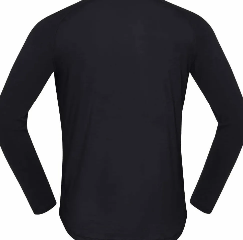 Norrøna Men's Femund PureUll Long Sleeve Caviar Black