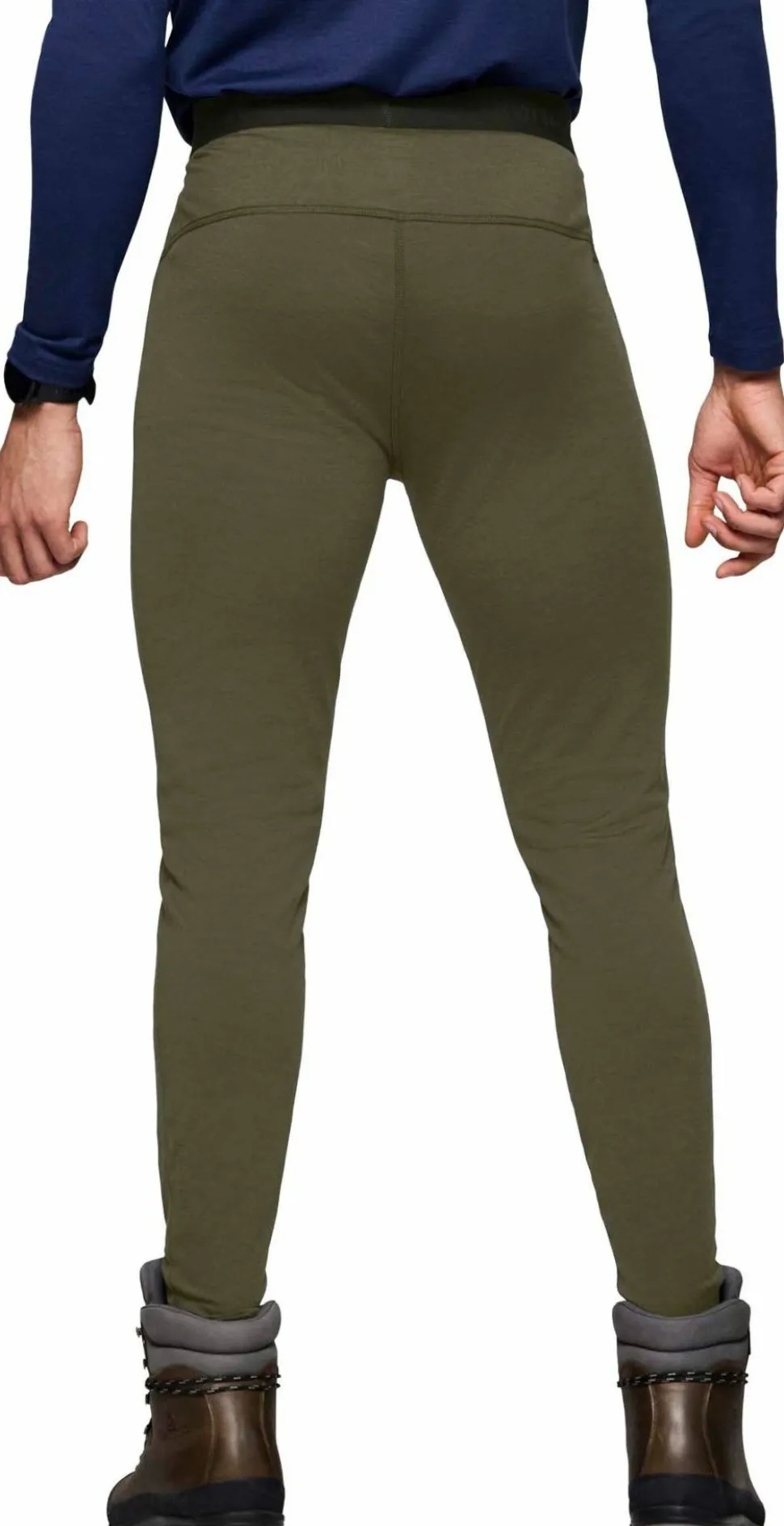 Norrøna Men's Femund PureUll Longs Olive Night