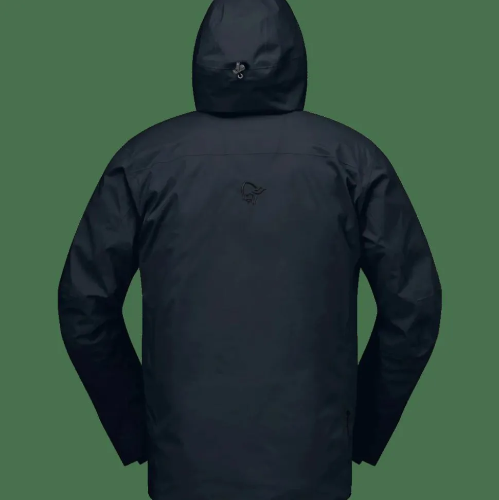 Norrøna Men's Lofoten GORE-TEX Down800 Jacket Caviar Black