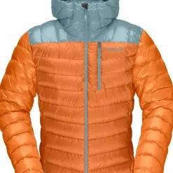 Norrøna Men's Lyngen Down850 Hood Gold Flame