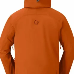Norrøna Men's Møre GORE-TEX Jacket Gold Flame