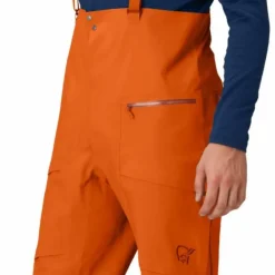 Norrøna Men's Møre GORE-TEX Salopette Gold Flame
