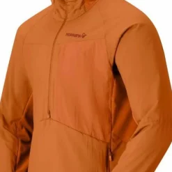 Norrøna Men's Møre Octa Zip Hood Gold Flame
