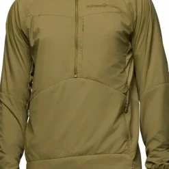 Norrøna Men's Møre Octa Zip Hood Dark Olive