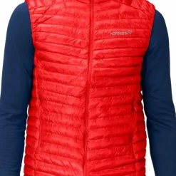 Norrøna Men's Trollveggen Superlight Down Vest Arednalin Red
