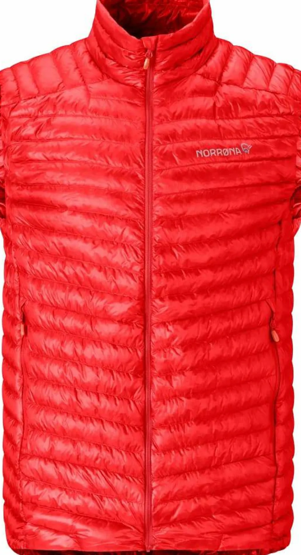 Norrøna Men's Trollveggen Superlight Down Vest Arednalin Red