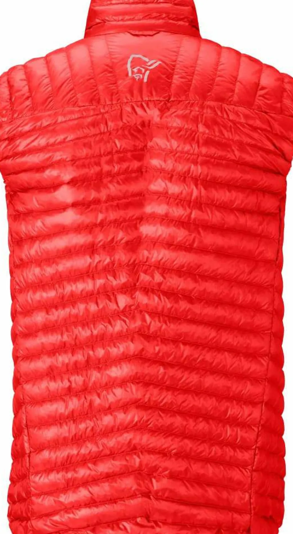 Norrøna Men's Trollveggen Superlight Down Vest Arednalin Red