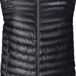 Norrøna Men's Trollveggen Superlight Down Vest Caviar Black