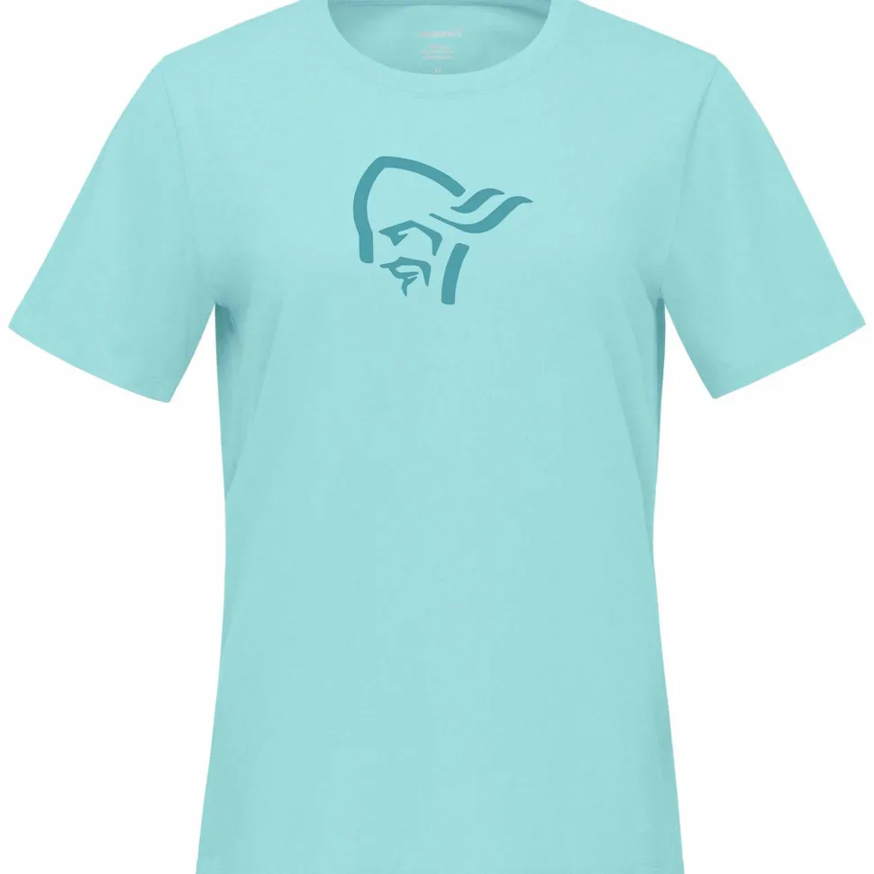Norrøna Women's /29 Cotton Viking T-shirt Aqua Haze
