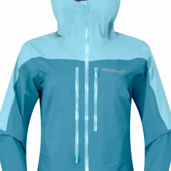 Norrøna Women's Falketind Dri1 Jacket Brittany Blue/aqua Haze