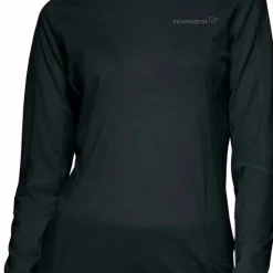 Norrøna Women's Falketind EqualiserUll Long Sleeve Caviar Black