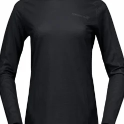 Norrøna Women's Falketind EqualiserUll Long Sleeve Caviar Black