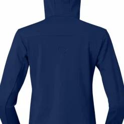 Norrøna Women's Falketind Warm Stretch Hood Indigo Night Blue