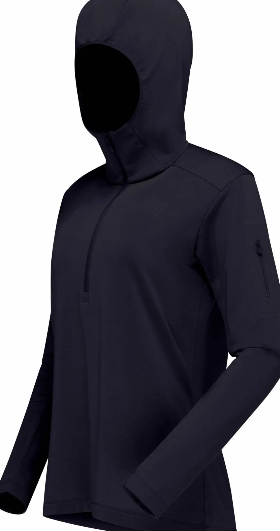 Norrøna Women's Falketind Warm1 Hood Caviar Black