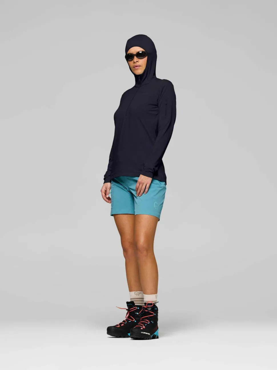 Norrøna Women's Falketind Warm1 Hood Caviar Black